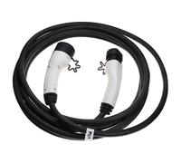 Vhbw Câble De Recharge Type 2 Vers Type 2 Compatible Avec Tesla Model 3, Model 5, Model S, Model X Voiture Électrique - 3 Phases, 32 A, 22 Kw, 7 M