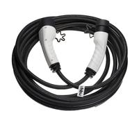 Vhbw Câble De Recharge Type 2 Vers Type 2 Compatible Avec Volvo Xc90 Phev, Xc90 Recharge Voiture Électrique - 3 Phases, 16 A, 11 Kw, 10 M