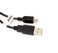 vhbw Câble mini USB - transfert de données, 1.0 m, compatible avec Beurer BM-58, BC 58 (tensiomètres)