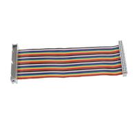 vhbw Câble d'extension GPIO 40 Pin compatible avec Raspberry Pi mini-ordinateur - Câble ruban en nappe, multicolore, 15 cm