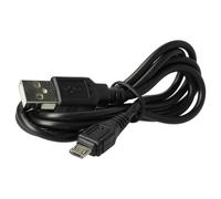 vhbw Câble données et charge USB-A vers micro-USB compatible avec Sony DSC-HX99, DSC-RX100M5 (RX100 V), DSC-RX0 Ultra - 100 cm noir