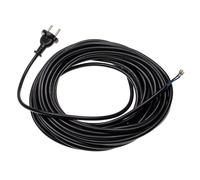 vhbw Câble électrique compatible avec Miele S6240, S8310, S8320, S8340, S700i, S799i aspirateurs - 15 m, 1000 W