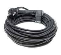 vhbw câble électrique compatible avec Tennant V5 aspirateurs - câble de 10m, câble électrique