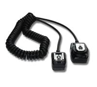 vhbw câble Flash TTL pour Appareil Photo Canon EOS M, 1D Mark II, 1D Mark III, 5D Mark II, 6D, 7D, 20D, 30D, 40D, 50D, 60D, 100D, 400D, 600D et OC-E3