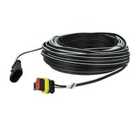 vhbw Câble transformateur compatible avec McCulloch ROB R800 ( 2017), R1000 (2017), R600 (2017) robot tondeuse à gazon - Câble basse tension, 30 m