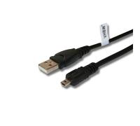 vhbw Câble USB 8pin compatible avec PENTAX Optio WG2, WG-2, WG-2 GPS etc.