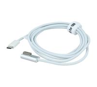 vhbw Câble USB-C vers MagSafe 1 Compatible avec Apple MB063LL/B, MB118CH/A, MB240CH/A Ordinateur Portable - 170 cm, 100 W, enveloppe Nylon
