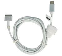 vhbw Câble USB-C vers MagSafe 2 Compatible avec Apple MacBook Air 11" (2012-2017) Ordinateur Portable - 170 cm, 65 W, PVC