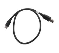 vhbw Câble USB C vers USB B pour imprimante, scanner - Adaptateur 0,5 m, noir