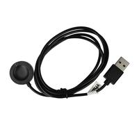 vhbw Câble USB Compatible avec Diésel Axia DZT2016, DZT2017 smartwatch, Montre de Fitness - Station de Charge, Noir, magnétique, 100 cm