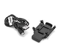 vhbw Câble USB Compatible avec Garmin Descent MK1 smartwatch, Montre de Fitness - Station de Charge, Noir, 100 cm