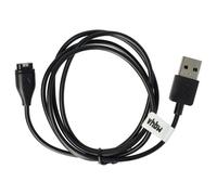 Vhbw Câble Usb Compatible Avec Garmin Enduro/Enduro2, Epix 2, D2 Charlie/Delta Smartwatch, Montre De Fitness - Station De Charge, Noir, 100 Cm