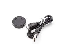 vhbw Câble USB Compatible avec Huawei Zero smartwatch, Montre de Fitness - Docking Station, Noir, 100 cm