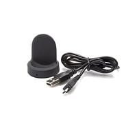 vhbw Câble USB Compatible avec Samsung Gear Sport SM-R600 smartwatch, Montre de Fitness - Docking Station, Noir, 100 cm