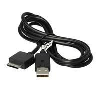 vhbw Câble USB compatible avec Sony Playstation Portable Go PSP-N1000, PSP-N1001, PSP-N1002 console - câble de données 2 en 1 / chargement 1,2m de long