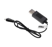 vhbw Câble USB de Chargement Remplacement pour Carrera 503001/3, 370410145 pour Drone, Quadcopter - 60 cm câble de Rechange