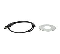 vhbw Câble USB de programmation compatible avec Icom IC-T3H, IC-F4S, IC-F4TR, IC-R10, IC-T3A, IC-T2A/H, IC-R2, IC-Q7A, IC-R5, IC-R3 radio, noir