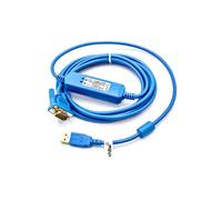 vhbw Câble USB de programmation PLC remplacement pour Siemens 6ES7 901-3DB30-0XA0 pour radio - Adaptateur interface sérielle, bleu