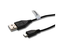 vhbw Câble données et charge USB-A vers micro-USB compatible avec BLU Deco - 100 cm noir