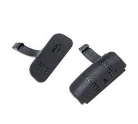 vhbw Cache-connecteurs compatible avec Canon EOS 600D appareil photo - Capuchons de rechange pour diverses bornes et connexions, 2 pièces