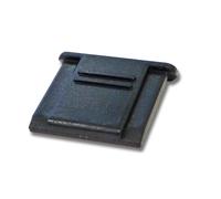vhbw Cache griffe pour sabot de flash compatible avec Canon EOS Kiss Digital X, Kiss X2, Kiss X3, Kiss X4 appareil photo reflex DSLR, noir, plastique