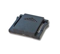 vhbw Cache griffe pour sabot de flash compatible avec Olympus E-30, E-300, E-330, E-1, E-3, E-10, E-20 appareil photo reflex DSLR, noir, plastique