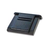 vhbw Cache Griffe pour Sabot de Flash pour Tous Les appareils Photo avec Griffe de Flash Standard, Noir, Plastique