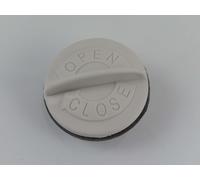 vhbw Capuchon à visser pour filtre à cartouche compatible avec Kärcher 4000 Plus, 4000 TE, 6.414-552.0, 6.414-547.0, 6.414-772.0, blanc / gris