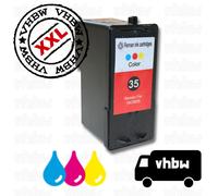 vhbw Cartouche d'encre 3 couleurs compatible avec Lexmark P6200, P6250, P6350, P910, P915, X2510, X2550 imprimante - cyan/magenta/jaune, 15ml