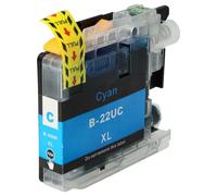 vhbw Cartouche d'encre Cyan Compatible avec Brother MFC-J985DW, DCP-J785DW, DCP-J925DW imprimante (Compatible, 15 ML + Puce)