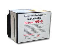vhbw Cartouche d'encre Cyan compatible avec Pitney Bowes DM225, P700, P750, P751, P7L1, PR20, PRL1, RPR20 imprimante (compatible, 35 ml + puce)