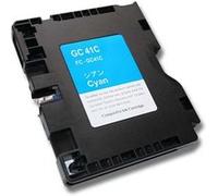 vhbw Cartouche d'encre Cyan remplacement pour Ricoh GC-41C (compatible, 30 ml + puce) G