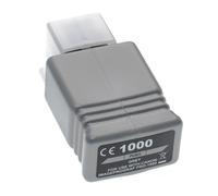 vhbw Cartouche d'encre gris remplacement pour Canon PFI-1000 GY, PFI-1000GY (compatible, 80 ml + puce)