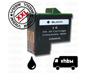 vhbw Cartouche d'encre Noir Compatible avec Dell A720, A920, 720, 920 imprimante (Rechargeable, 15 ML)