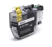 vhbw Cartouche d'encre noir remplacement pour Brother LC-3217BK, LC3217BK (compatible, 15 ml + puce)