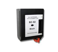 vhbw Cartouche d'encre Noir Remplacement pour Canon BC-01, BX-02, BC-02 (Rechargeable, 23 ML)