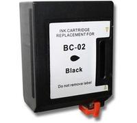 vhbw Cartouche d'encre noir remplacement pour Canon BC-01, BC-02, BX-02 (rechargeable, 23 ml) G