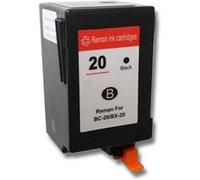 vhbw Cartouche d'encre noir remplacement pour Canon BX-20, BC-20 (rechargeable, 32 ml)