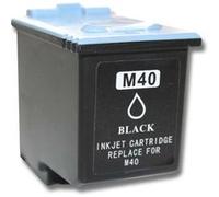 vhbw Cartouche d'encre Noir Remplacement pour Samsung INK-M40 (Rechargeable, 18 ML)