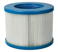 vhbw Cartouche filtrante Compatible avec Arebos 12 V 35 W, 50 W Spa, Bain à remous - Filtre de Rechange Bleu/Blanc