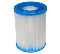 vhbw Cartouche filtrante Compatible avec Bestway 58386, 58383 Piscine Pompe de Filtration, Filtre à Eau Blanc/Bleu