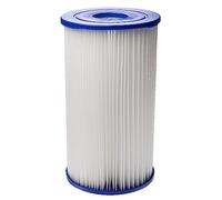 vhbw Cartouche filtrante Compatible avec Bestway Flowclear 58391, 9463 l/h Piscine Pompe de Filtration, Filtre à Eau Blanc