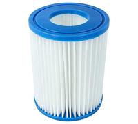 vhbw Cartouche filtrante Compatible avec Bestway 58386, 58383 Piscine Pompe de Filtration, Filtre à Eau Blanc/Bleu