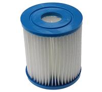vhbw Cartouche filtrante Remplacement pour Intex E 59904, Typ E pour Piscine Pompe de Filtration, Filtre à Eau Bleu/Blanc