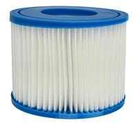 vhbw Cartouche filtrante type VI remplacement pour Bestway type VI, FD2134, 90427E, BW58323 pour spa, bain à remous - Filtre de rechange bleu / blanc