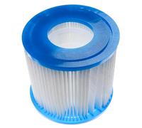 vhbw Cartouche filtrante type VII compatible avec Bestway Lay-Z-Spa Palm Springs, Paris spa, bain à remous - Filtre de rechange, blanc / bleu