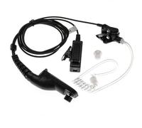 vhbw casque d'écoute avec microphone Push to Talk compatible avec Motorola XPR 7550, XPR 7580 radio talkie - walkie