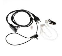 vhbw casque d'écoute compatible avec Icom IC-4SE, IC-4SET, IC-80AD, IC-91A, IC-91AD, IC-A1, IC-A2, IC-A20, IC-A21, IC-A22 radio talkie -walkie