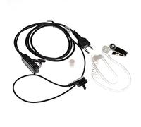 vhbw Casque d'écoute Compatible avec Icom IC-F12, IC-F12S, IC-F14, IC-F15, IC-F16, IC-F20, IC-F21, IC-F21S, IC-F22, IC-F22S Radio Talkie -walkie