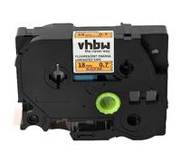 vhbw cassette à bande cartouche 18mm pour imprimante d´étiquette Brother P-Touch 1750, 1800, 1850, 220, 2400, 2450, 2460, 2470 remplace TZ-B41